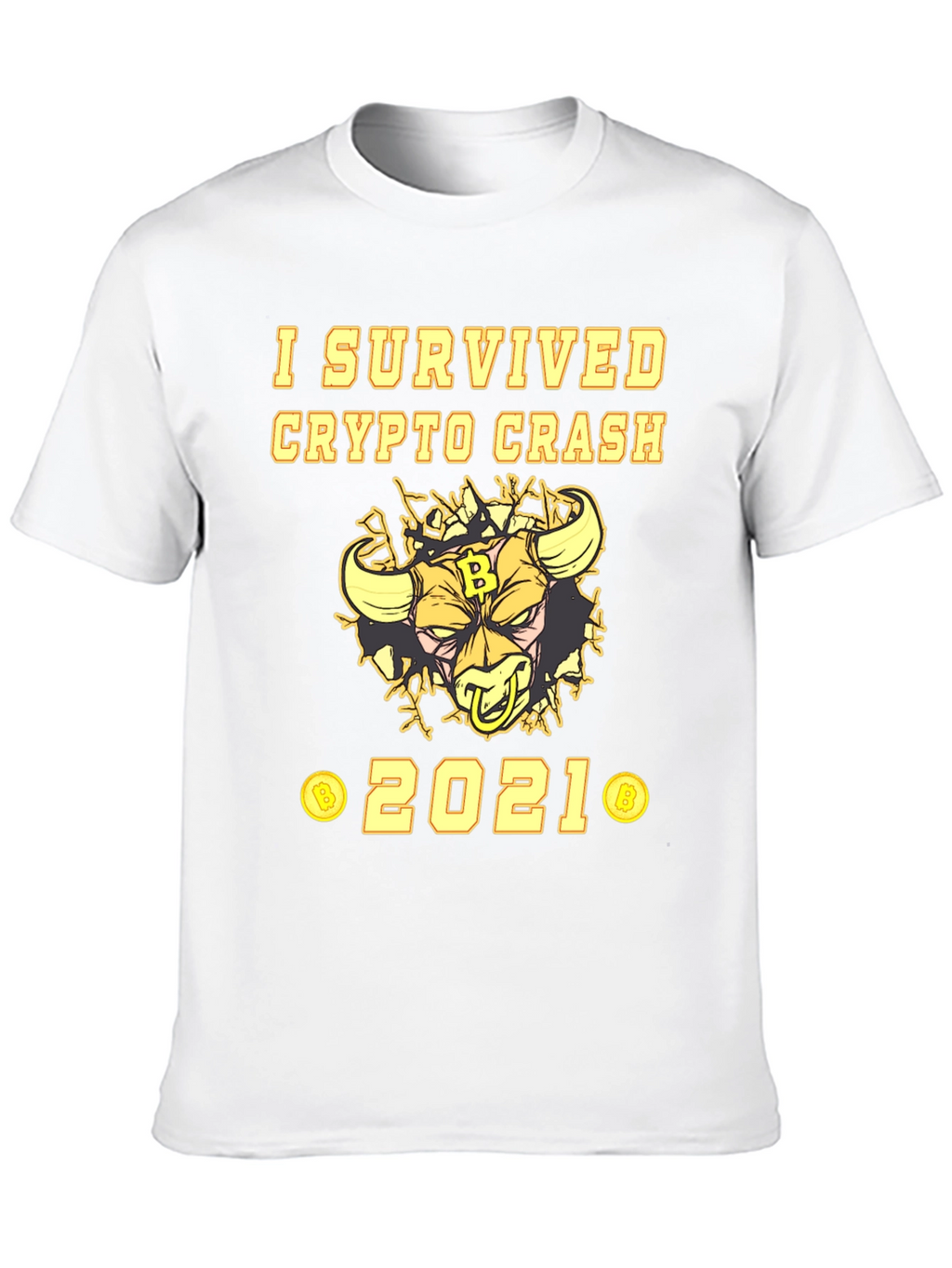 Crypto Crash Survivor 2021 T-Shirt