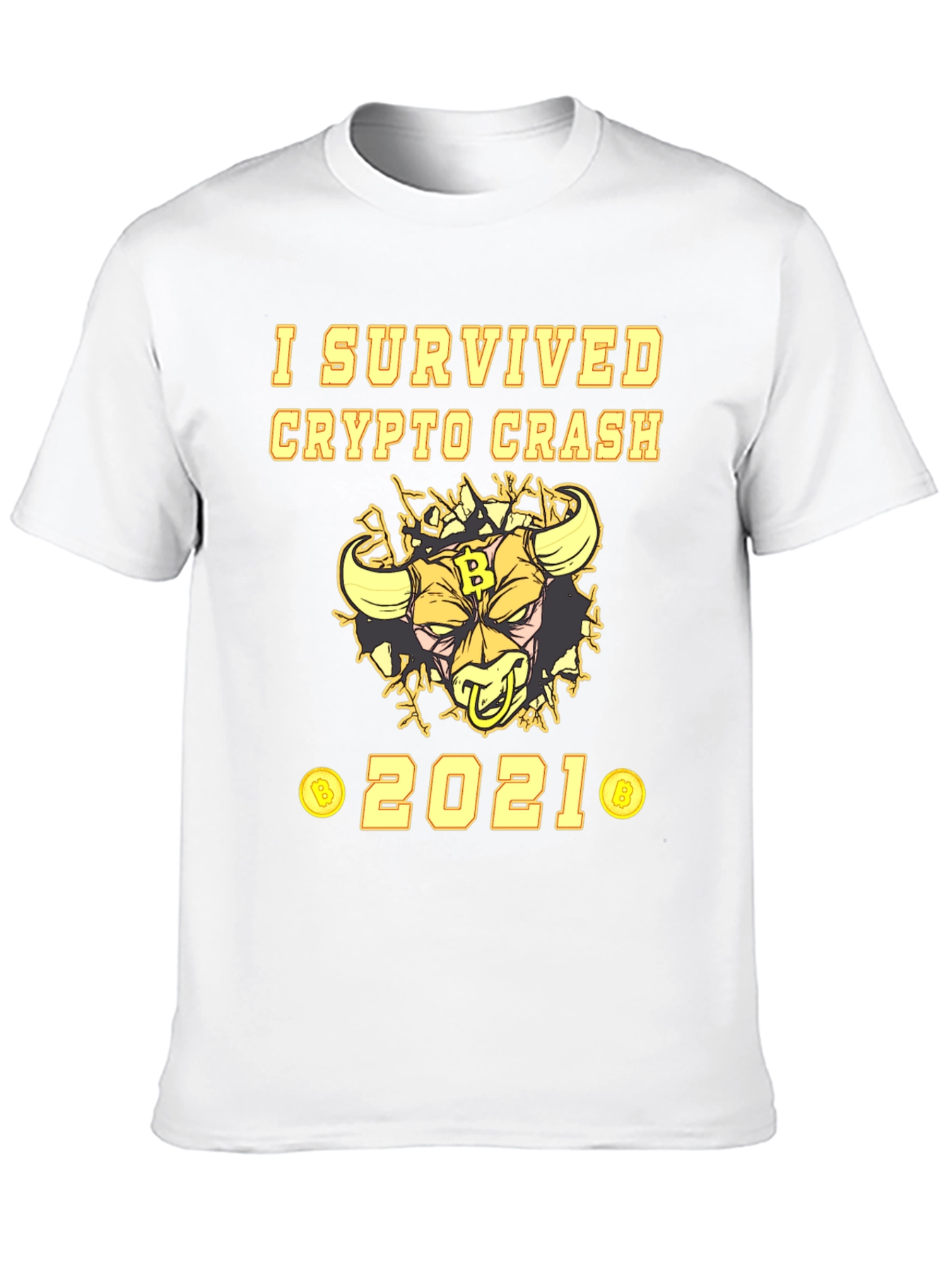 Crypto Crash Survivor 2021 T-Shirt
