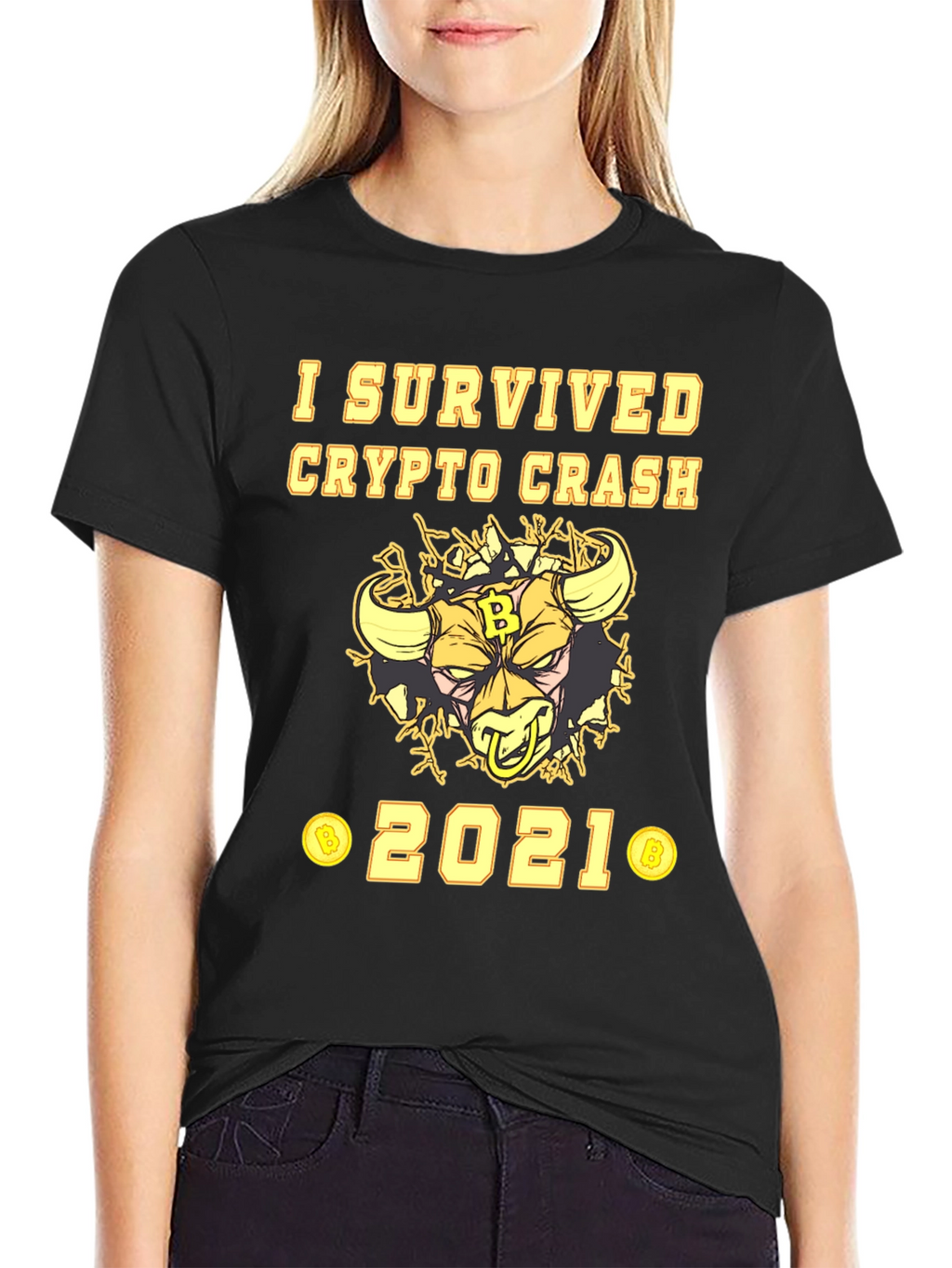 Crypto Crash Survivor 2021 T-Shirt