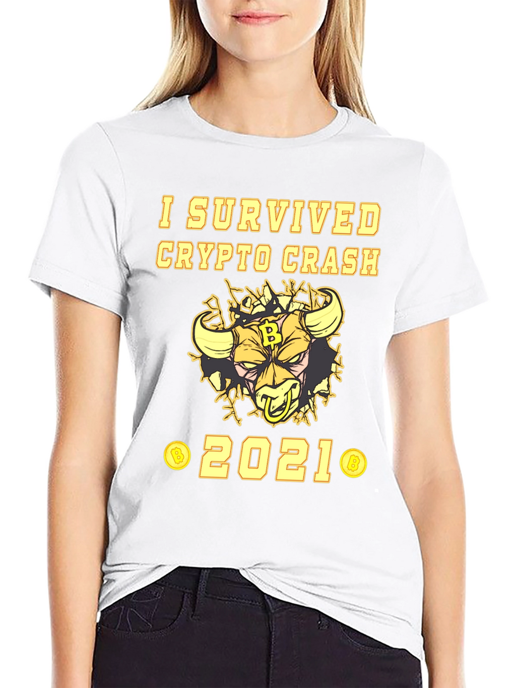 Crypto Crash Survivor 2021 T-Shirt