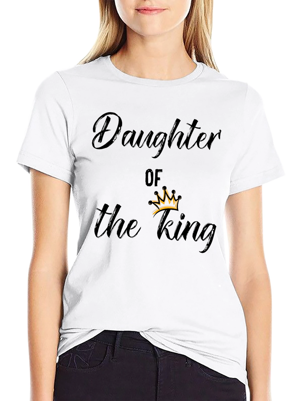 Daughter of the King Black T-Shirt
