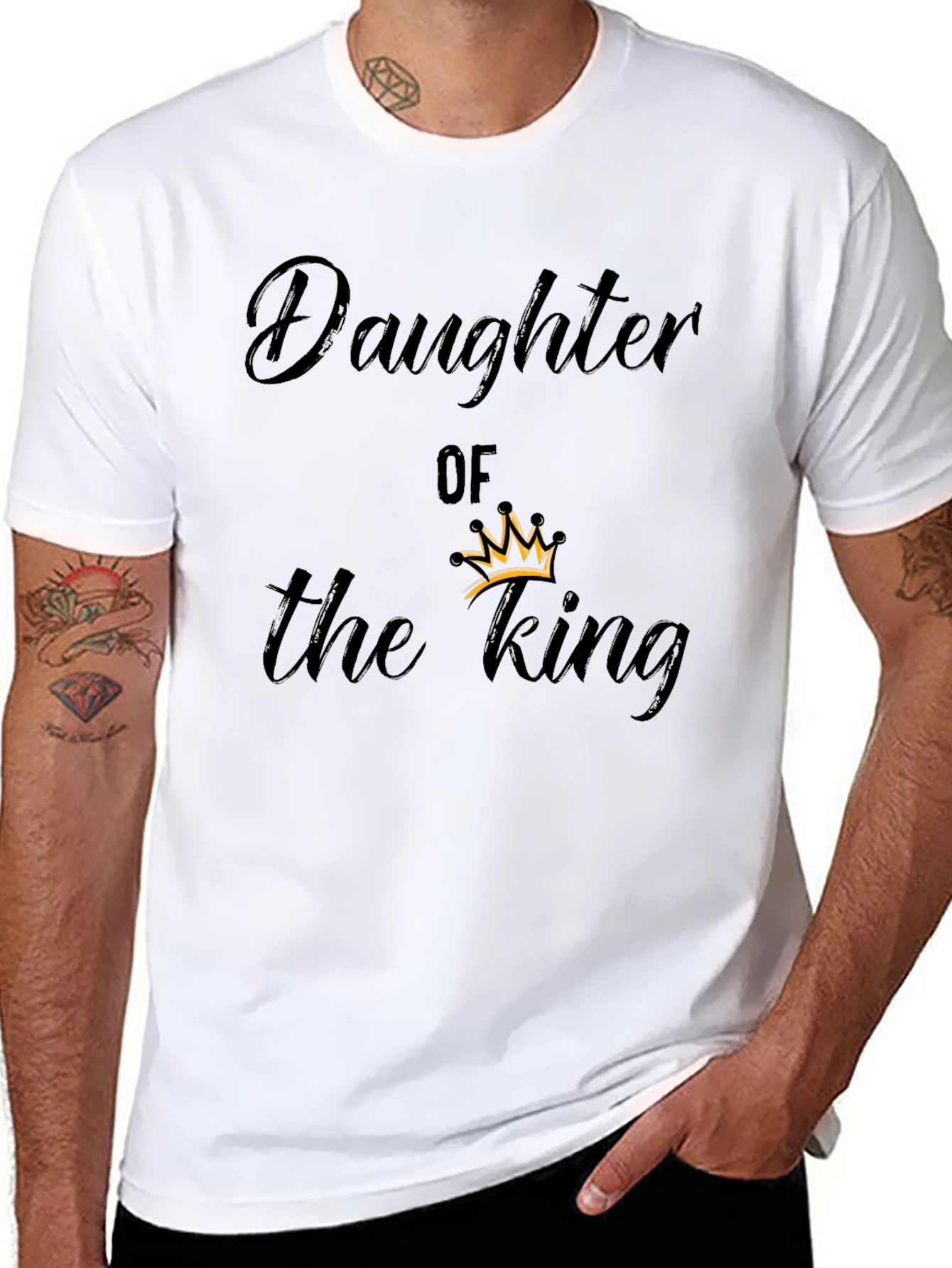 Daughter of the King Black T-Shirt