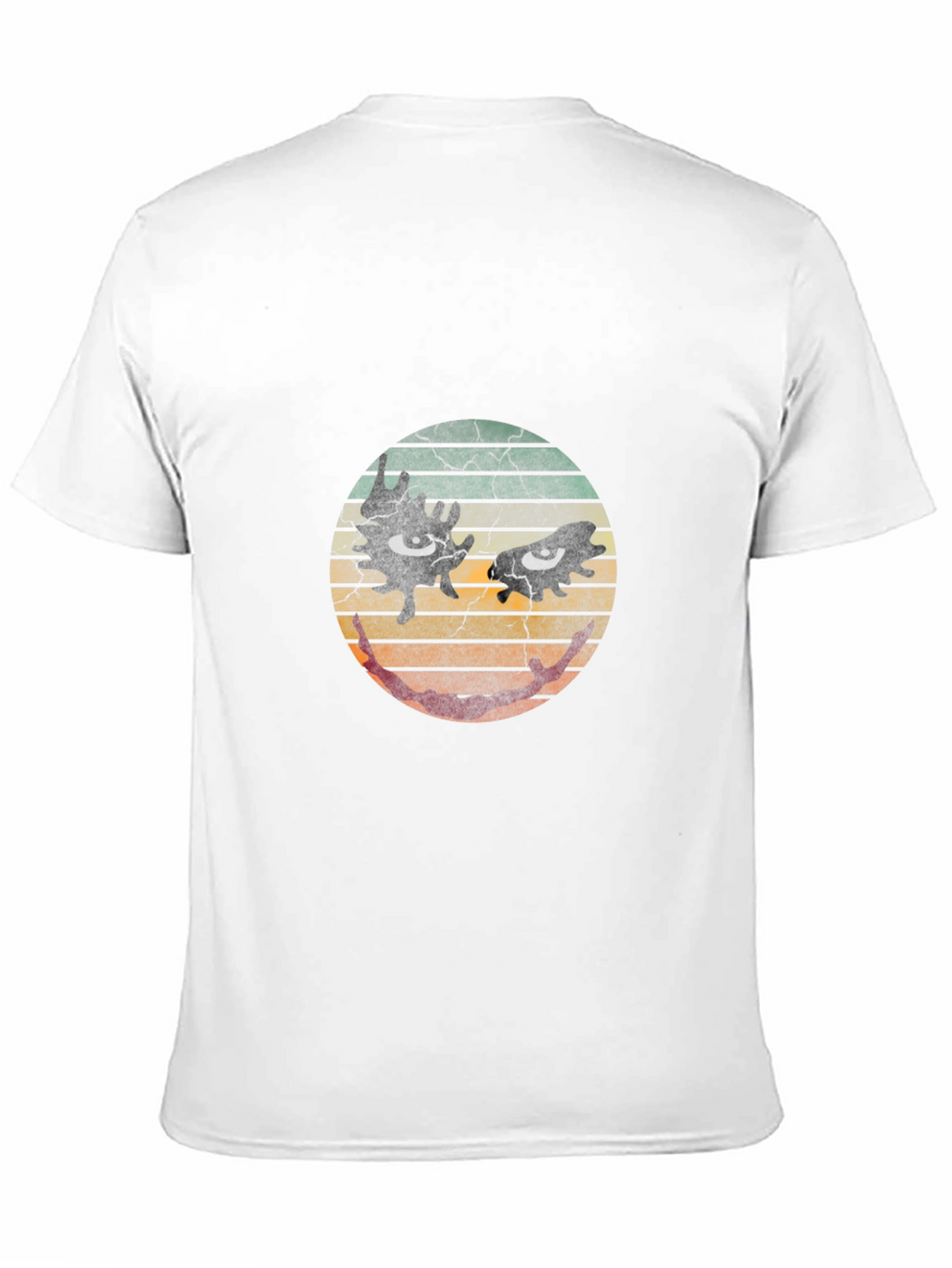 Retro Horror Face Graphic Tee