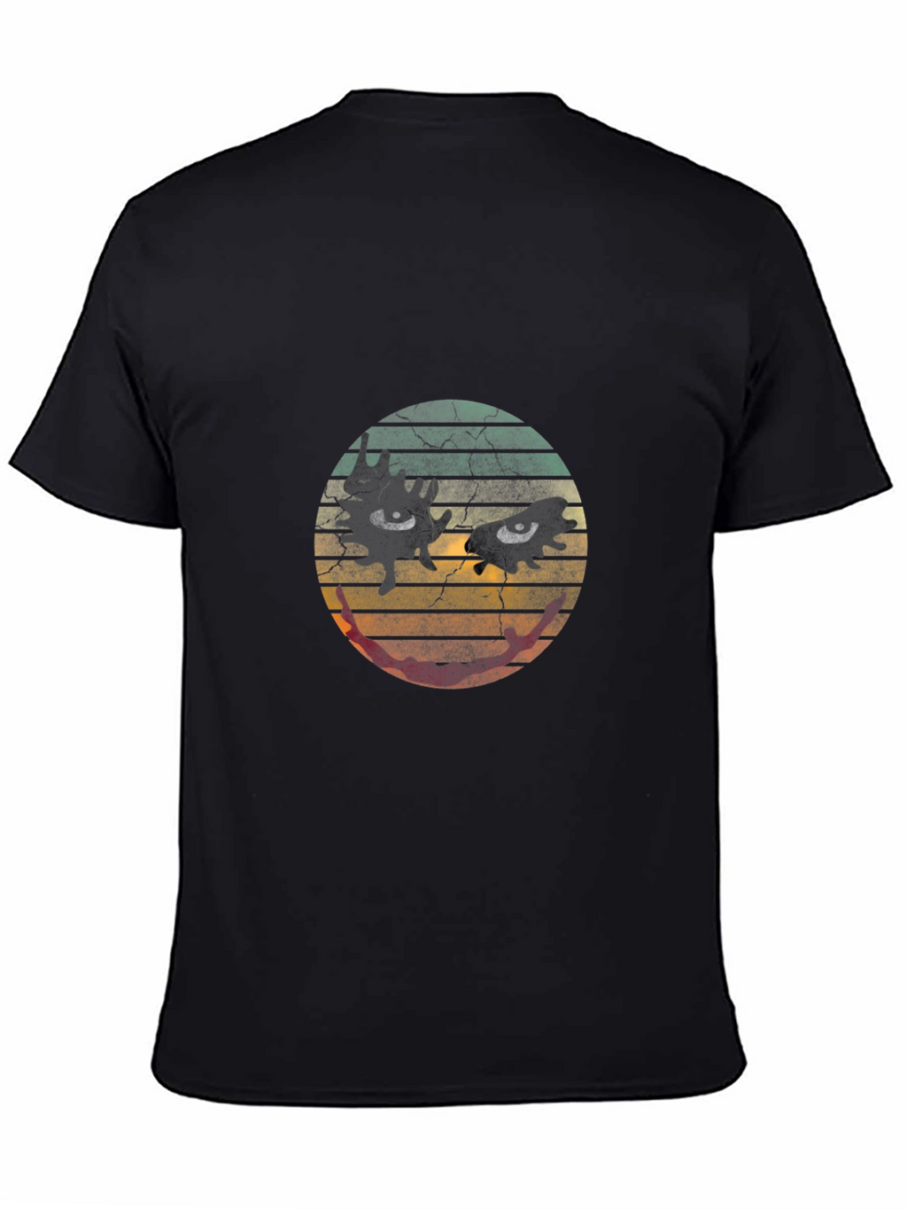 Retro Horror Face Graphic Tee