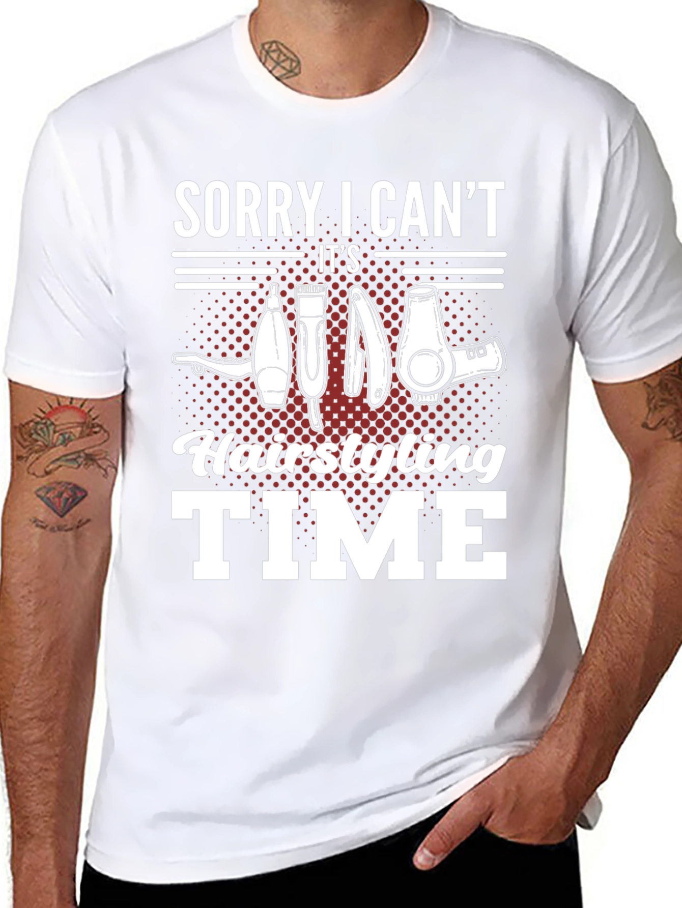 Hairstyling Time T-Shirt - Barber Gift