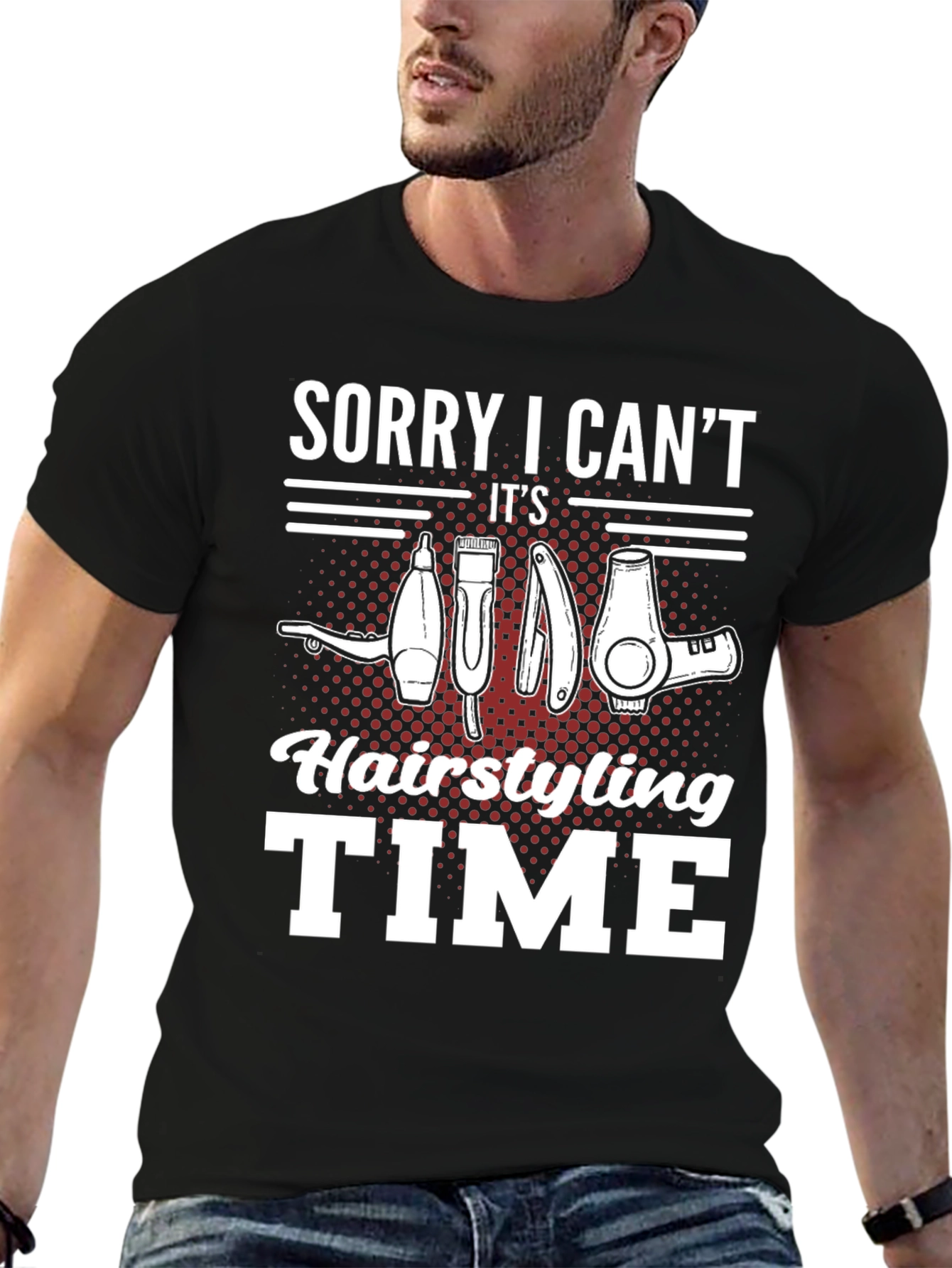 Hairstyling Time T-Shirt - Barber Gift