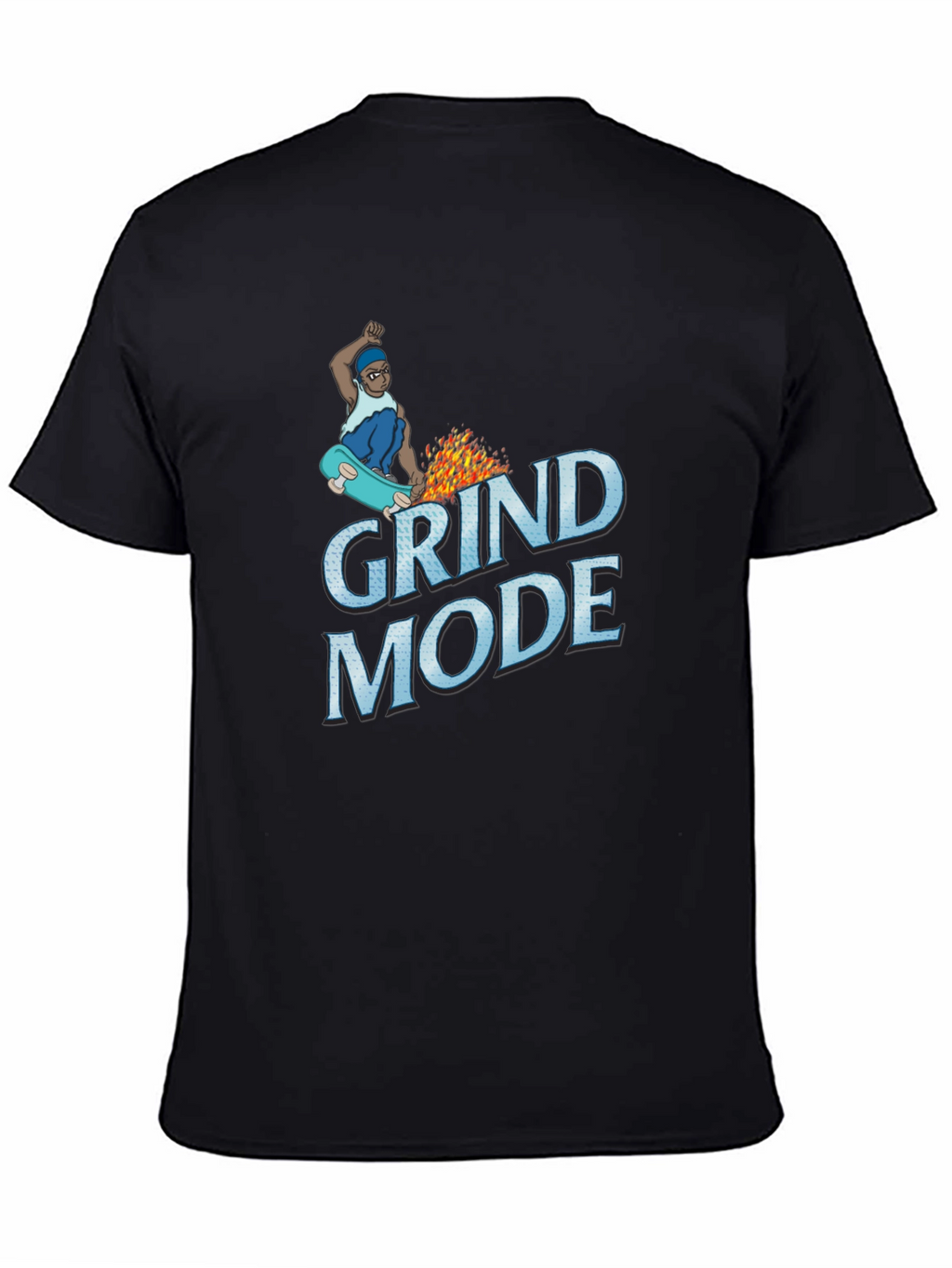 Grind Mode Black T-Shirt
