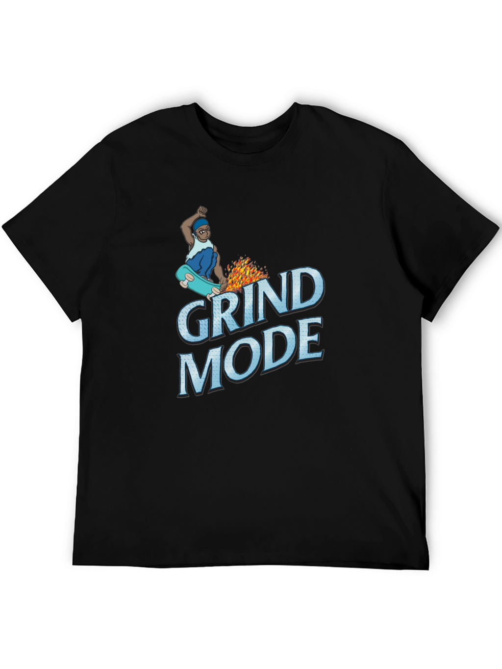 Grind Mode Black T-Shirt