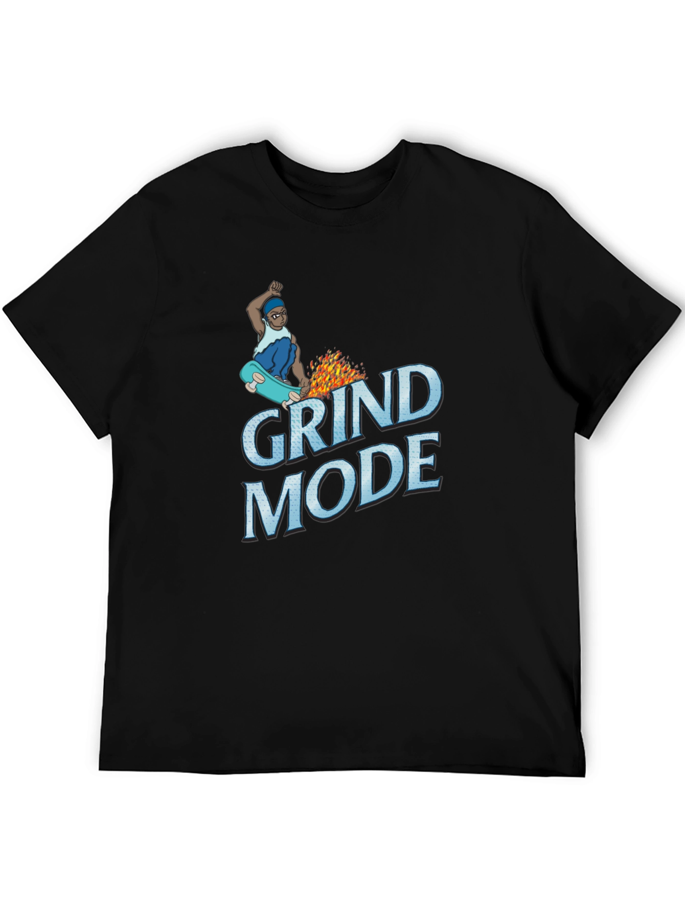 Grind Mode Black T-Shirt