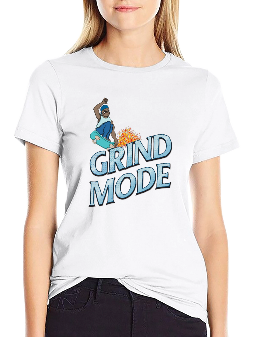Grind Mode Black T-Shirt