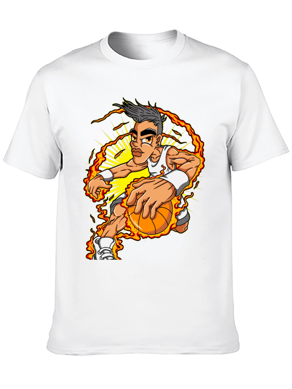 Basketball Player Graphic T-Shirt