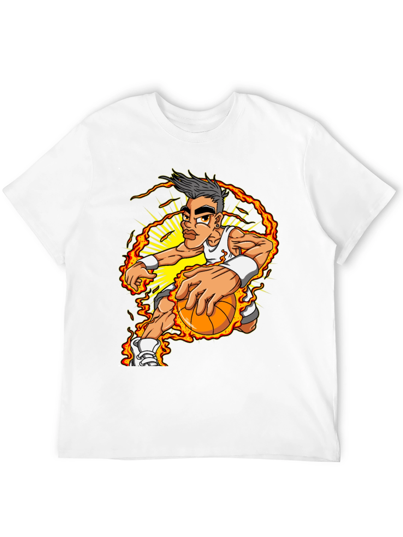 Basketball Player Graphic T-Shirt