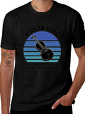 Violin King T-Shirt - Musician Novelty Tee