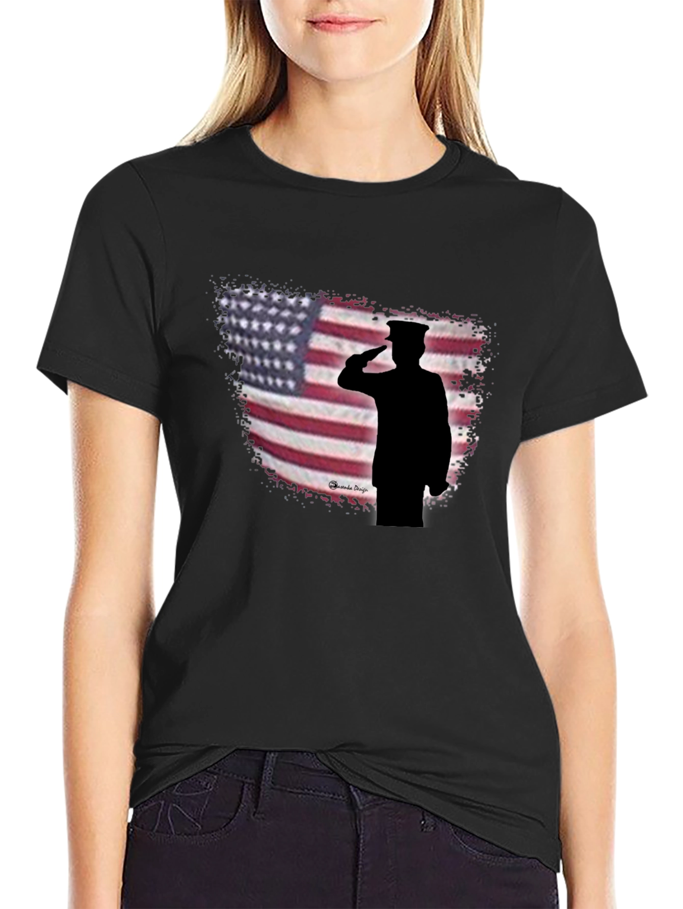 Patriotic Silhouette T-Shirt