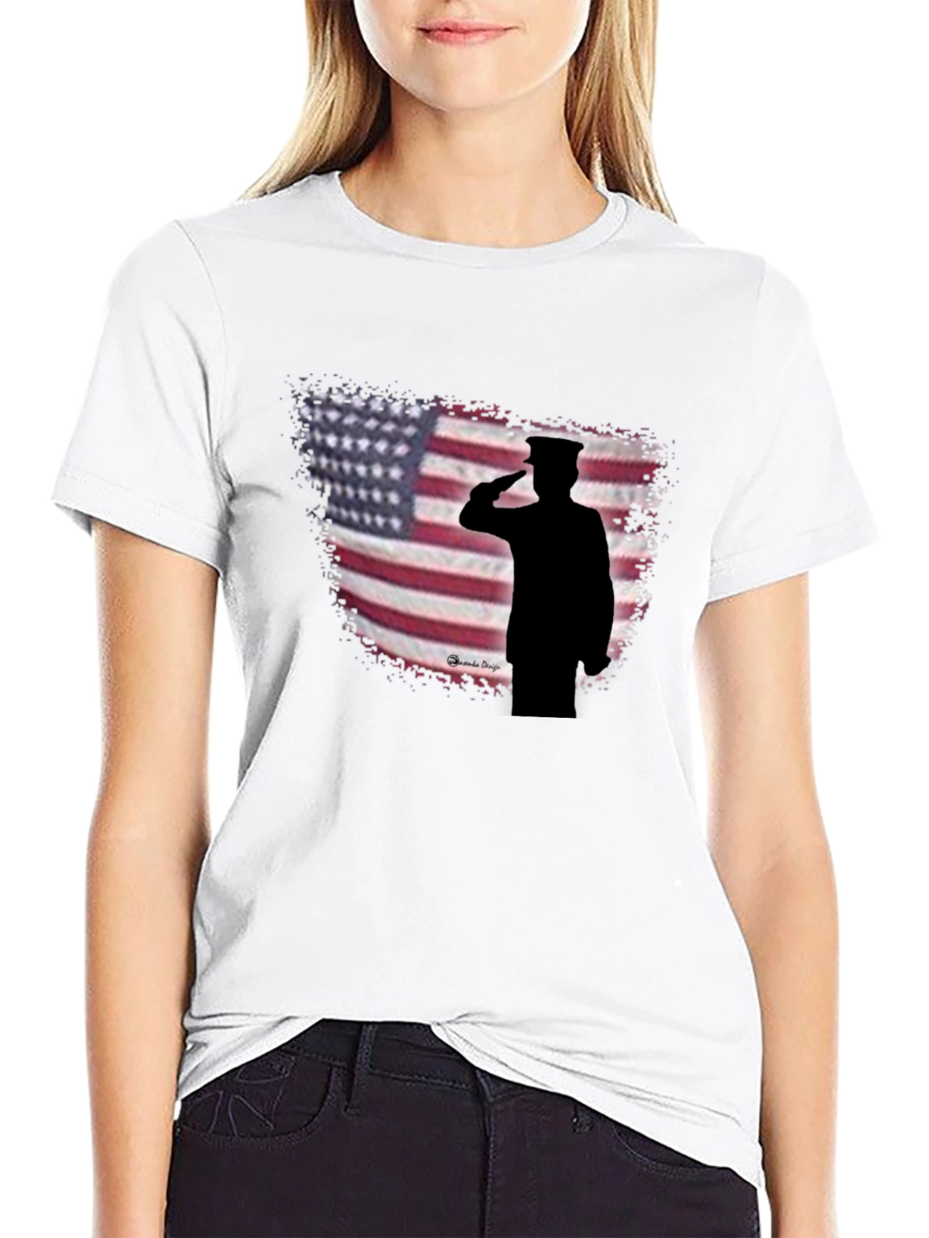 Patriotic Silhouette T-Shirt