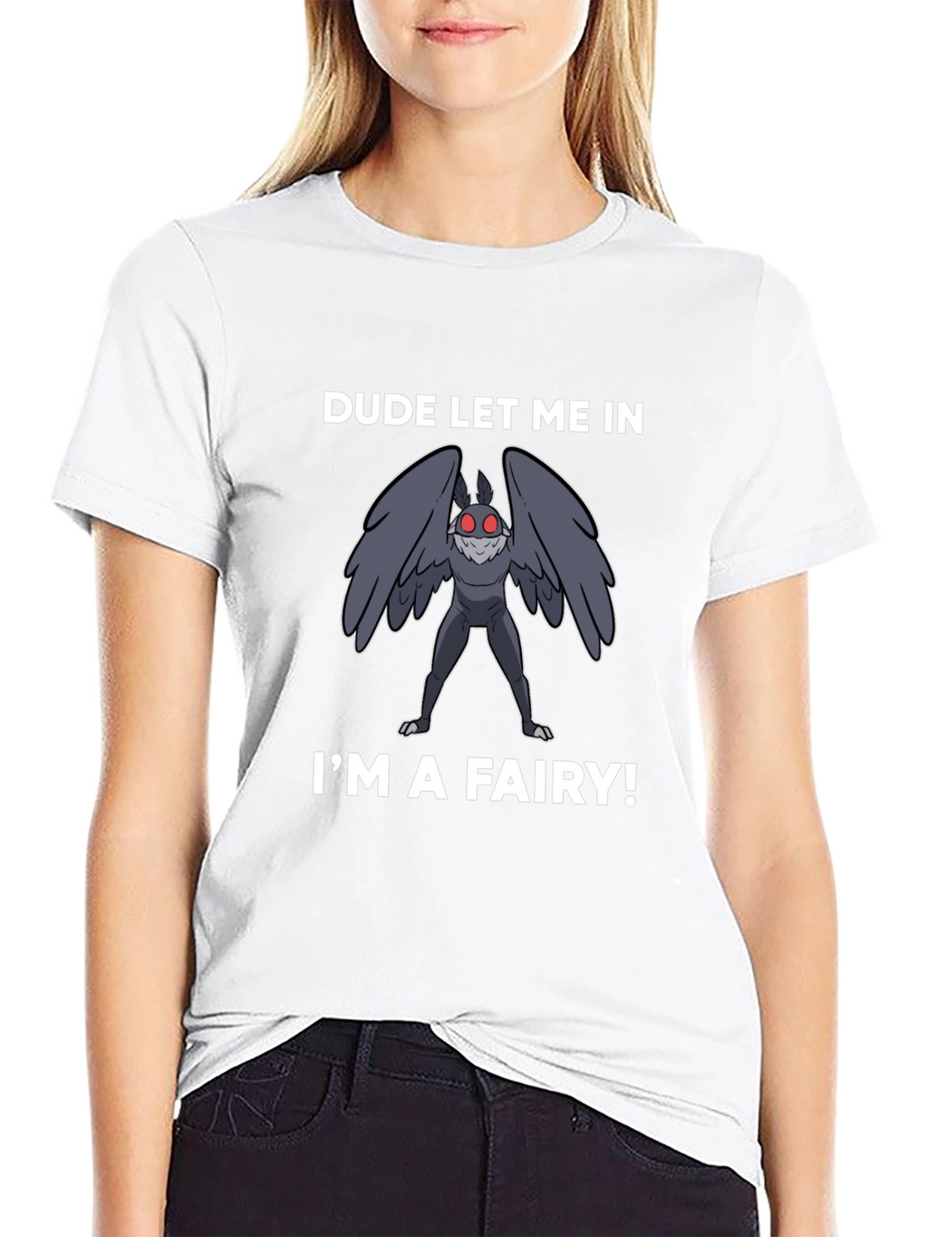 Dude Let Me In Im a Fairy Graphic Tee