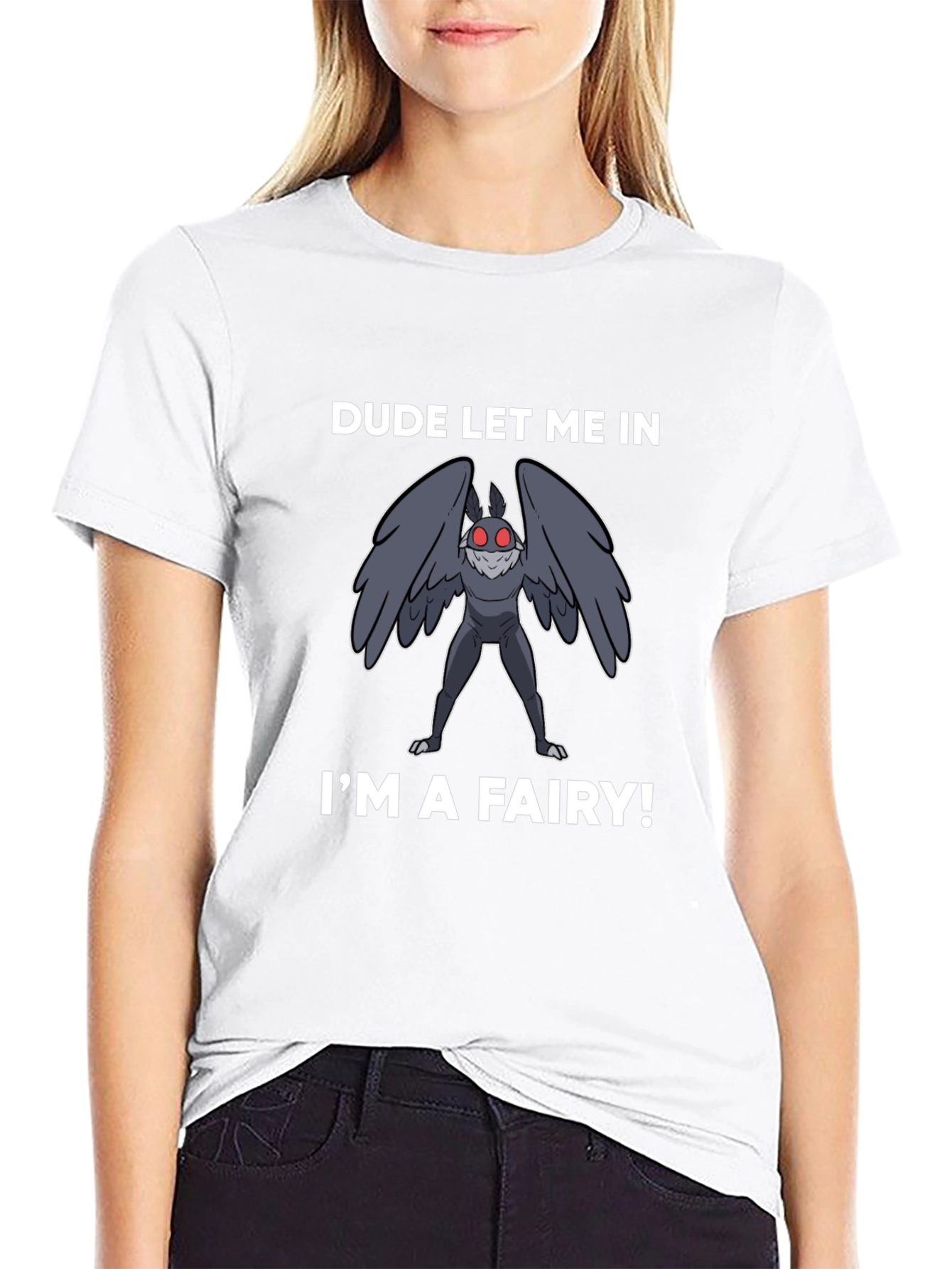 Dude Let Me In Im a Fairy Graphic Tee