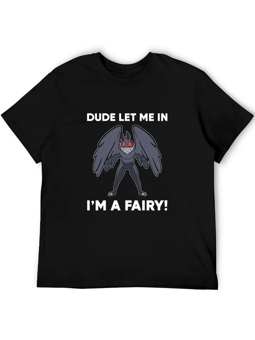Dude Let Me In Im a Fairy Graphic Tee