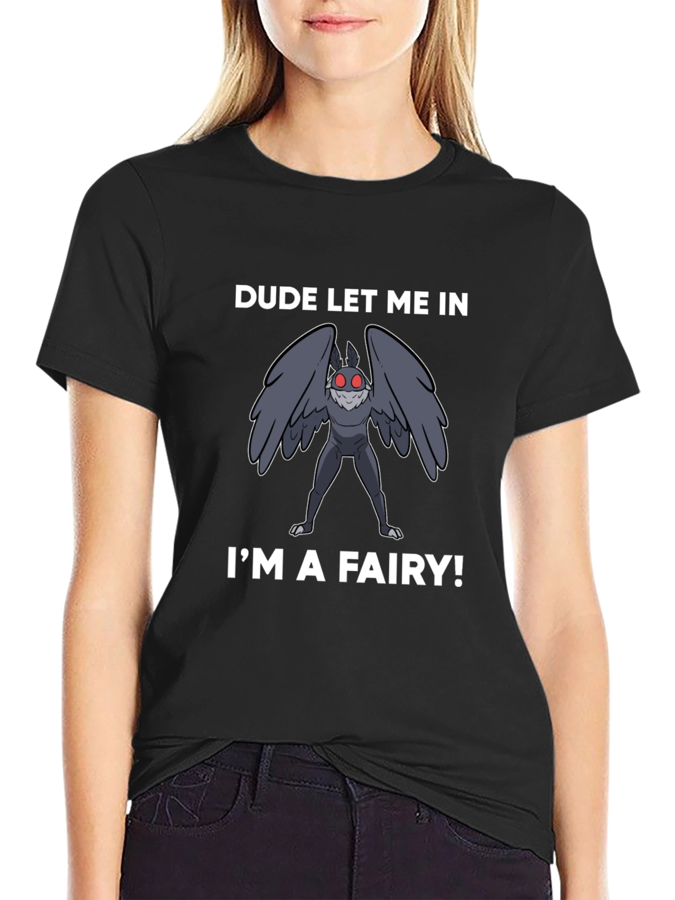 Dude Let Me In Im a Fairy Graphic Tee