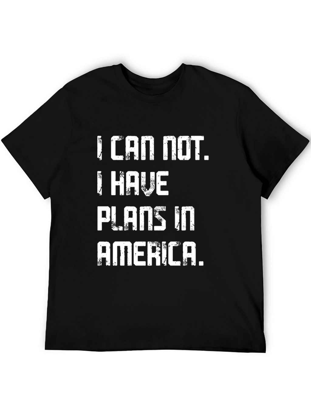 I Can Not. I Have Plans in America T-Shirt