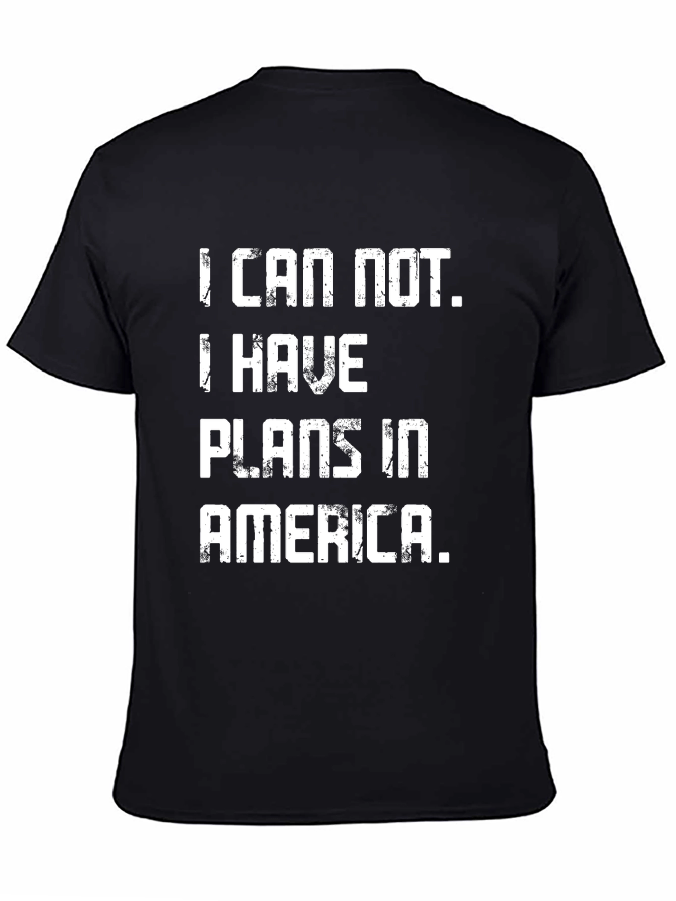 I Can Not. I Have Plans in America T-Shirt
