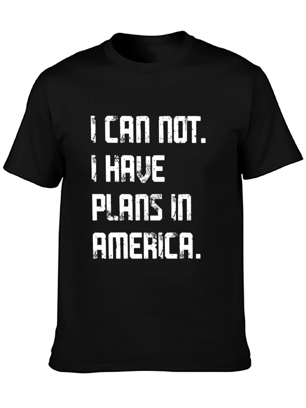 I Can Not. I Have Plans in America T-Shirt