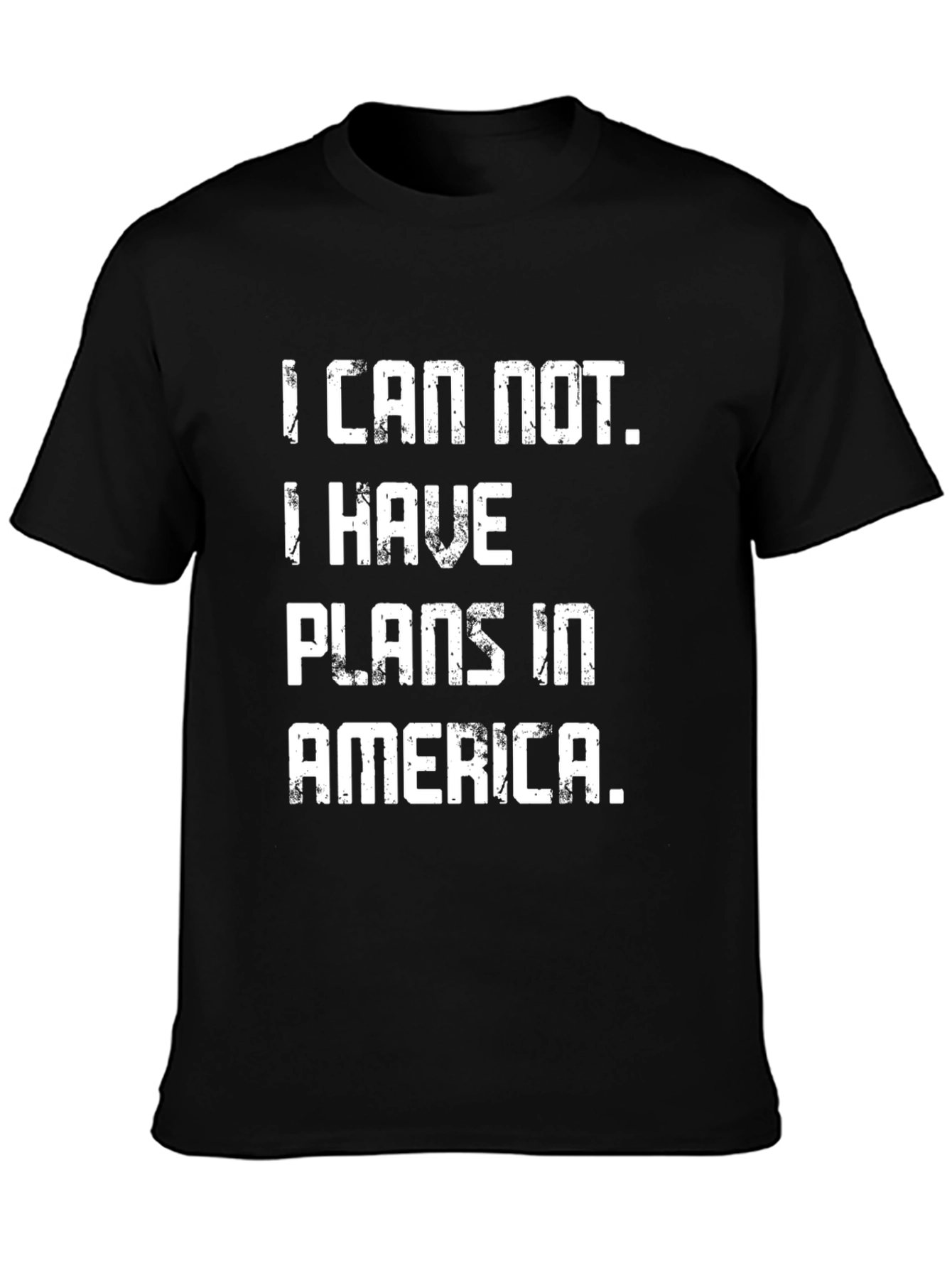 I Can Not. I Have Plans in America T-Shirt