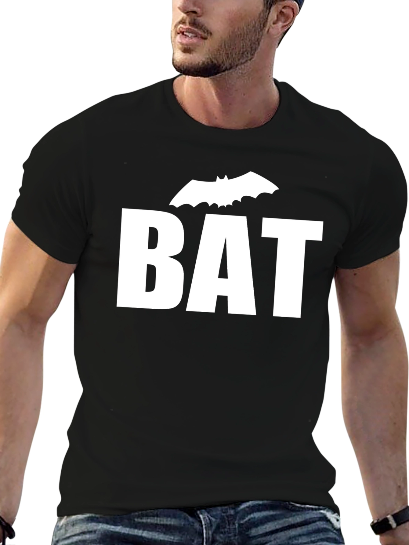 Bat T-Shirt - Graphic Tee for Halloween