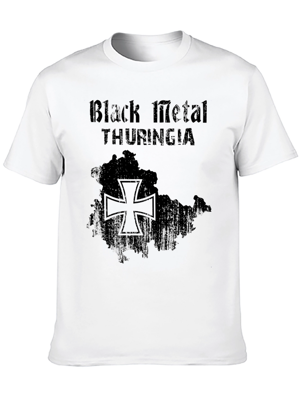 Black Metal Thuringia Graphic T-Shirt