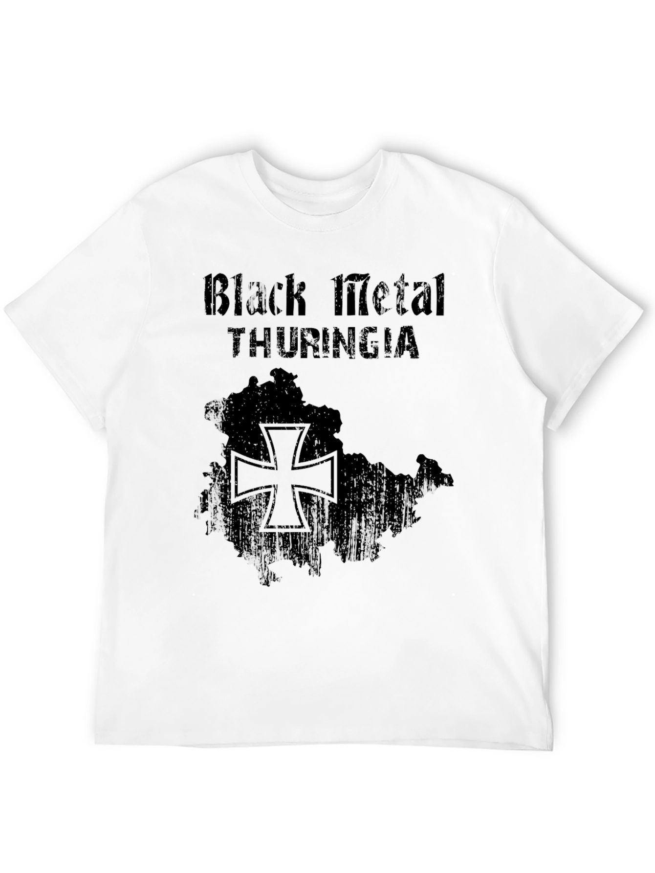 Black Metal Thuringia Graphic T-Shirt