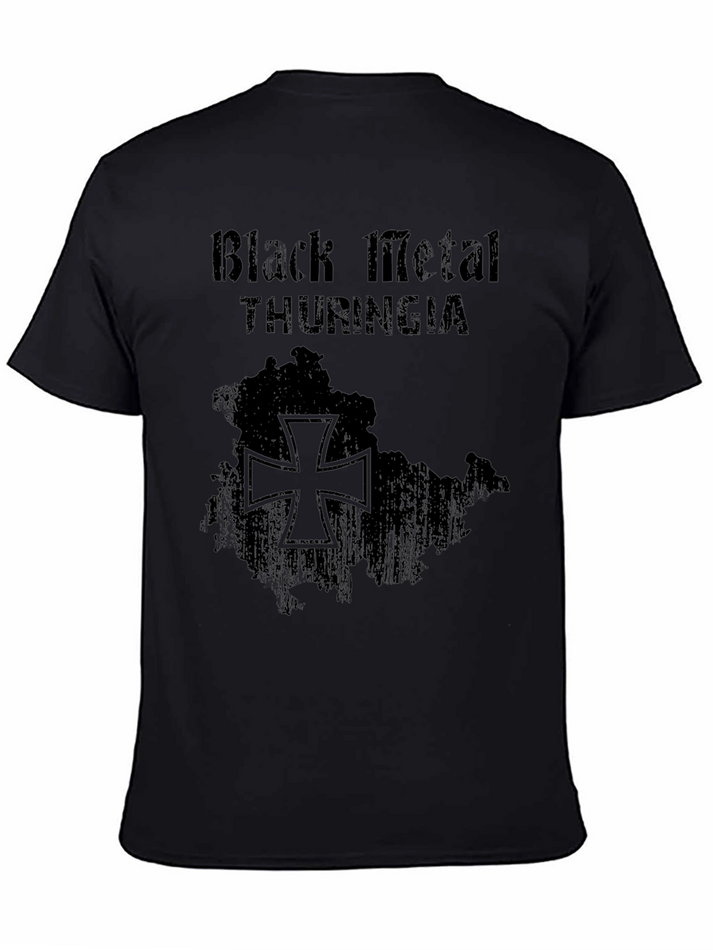 Black Metal Thuringia Graphic T-Shirt
