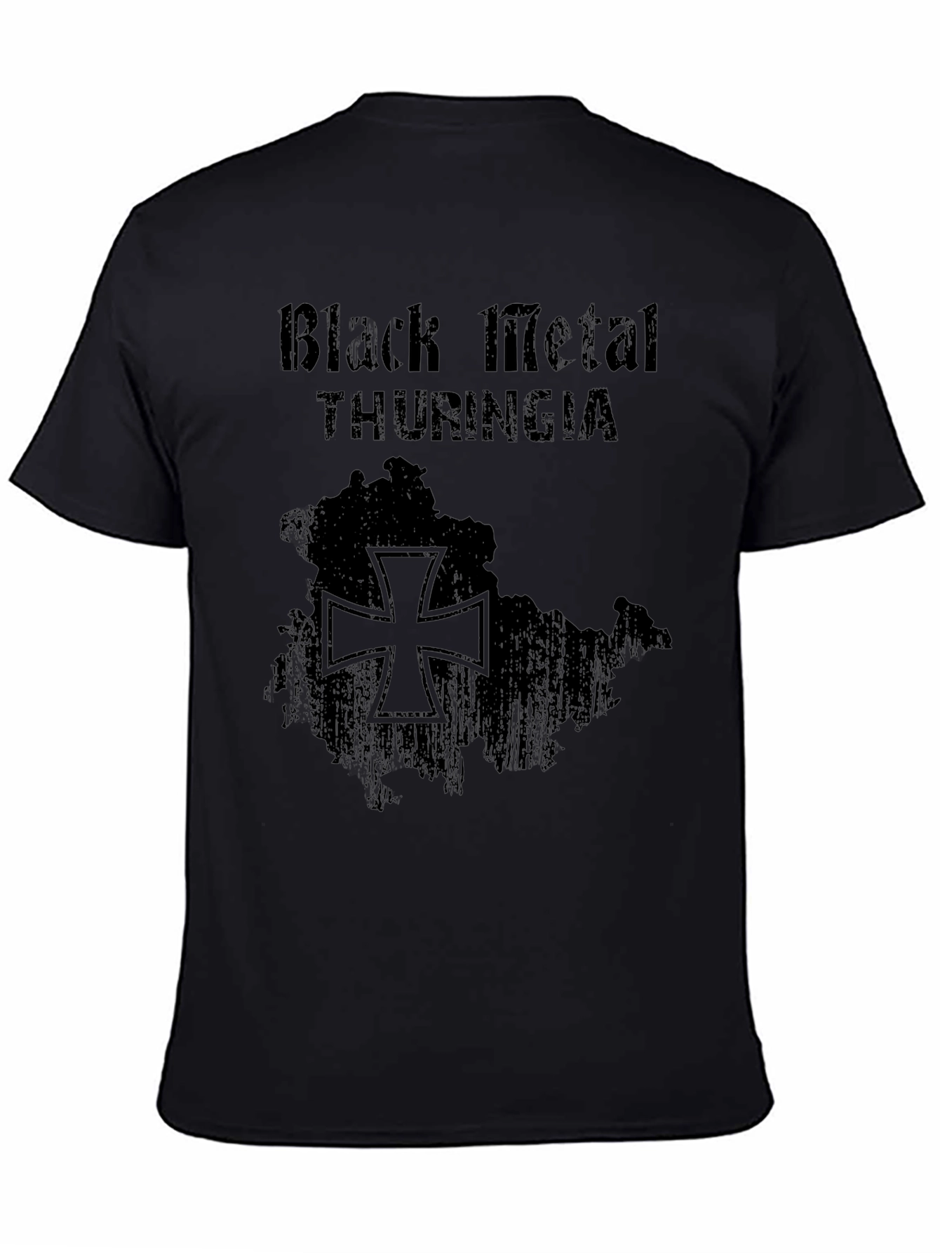 Black Metal Thuringia Graphic T-Shirt