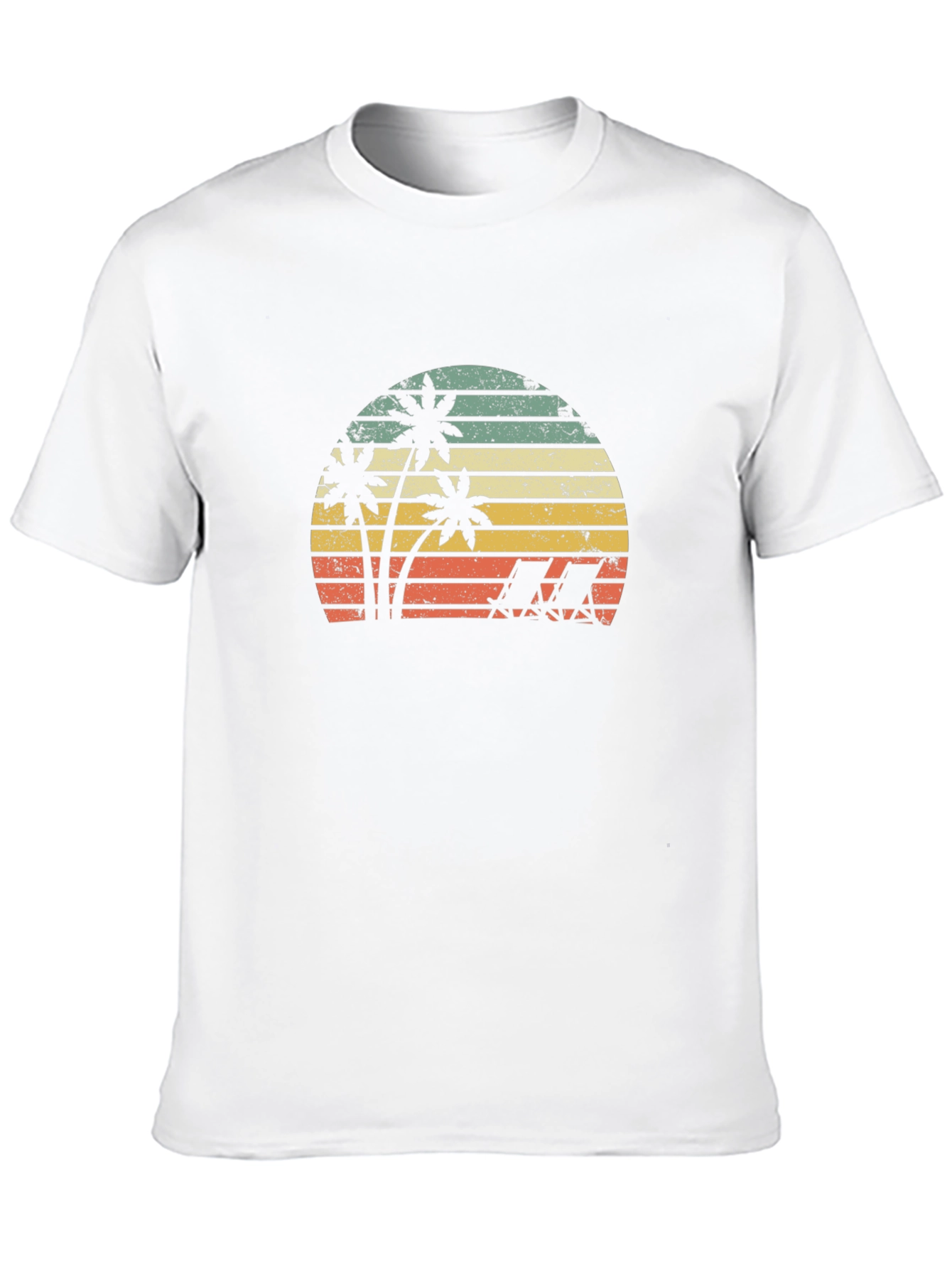 Retro Beach Sunset T-Shirt