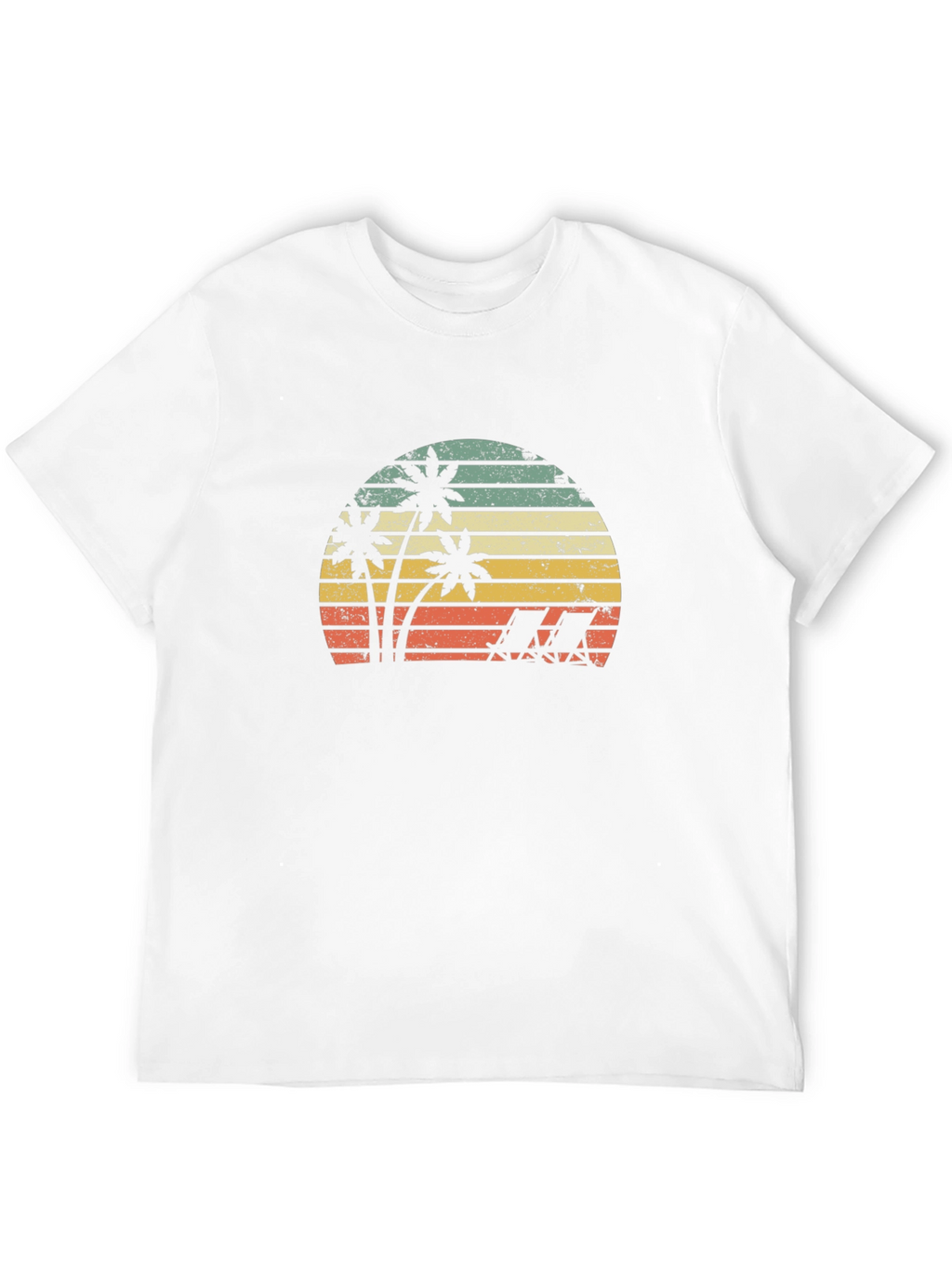 Retro Beach Sunset T-Shirt