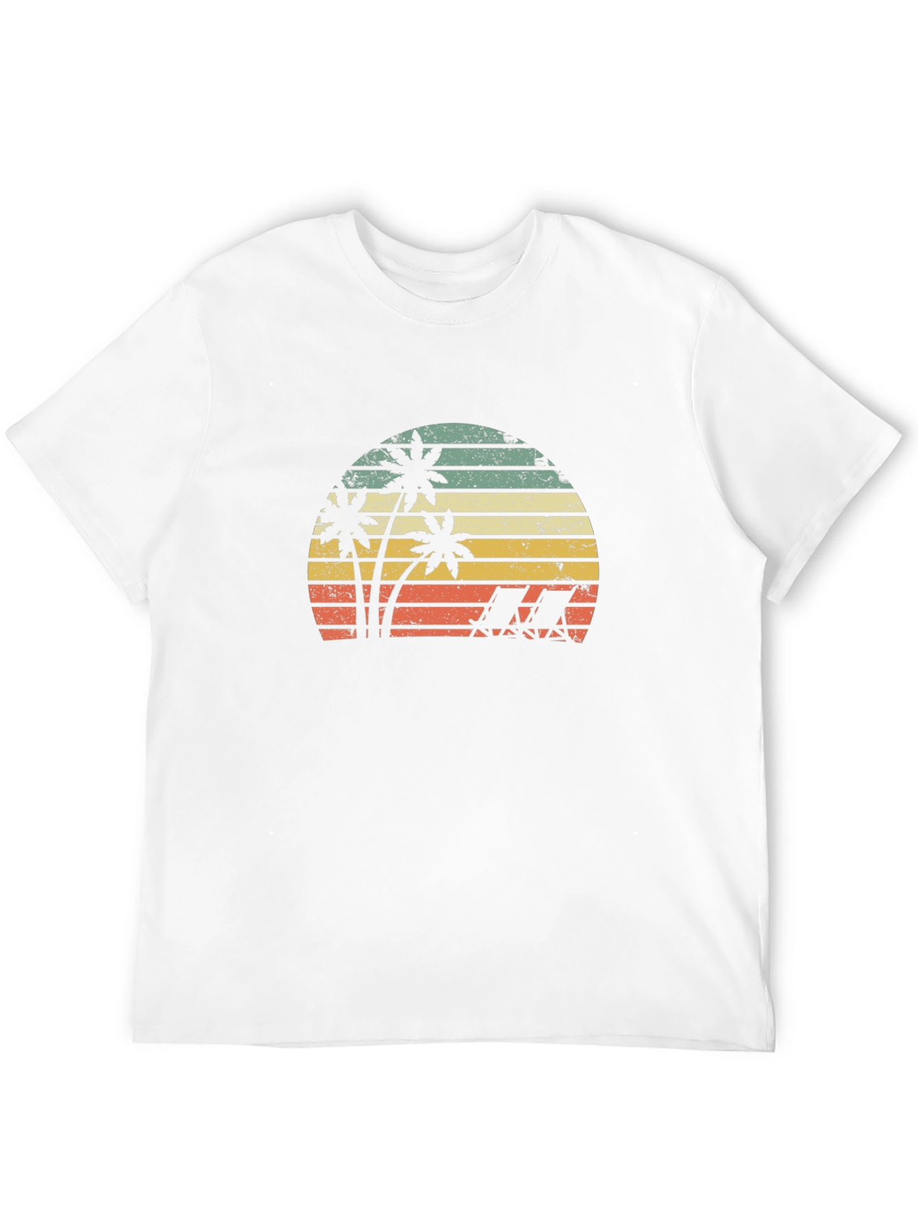 Retro Beach Sunset T-Shirt