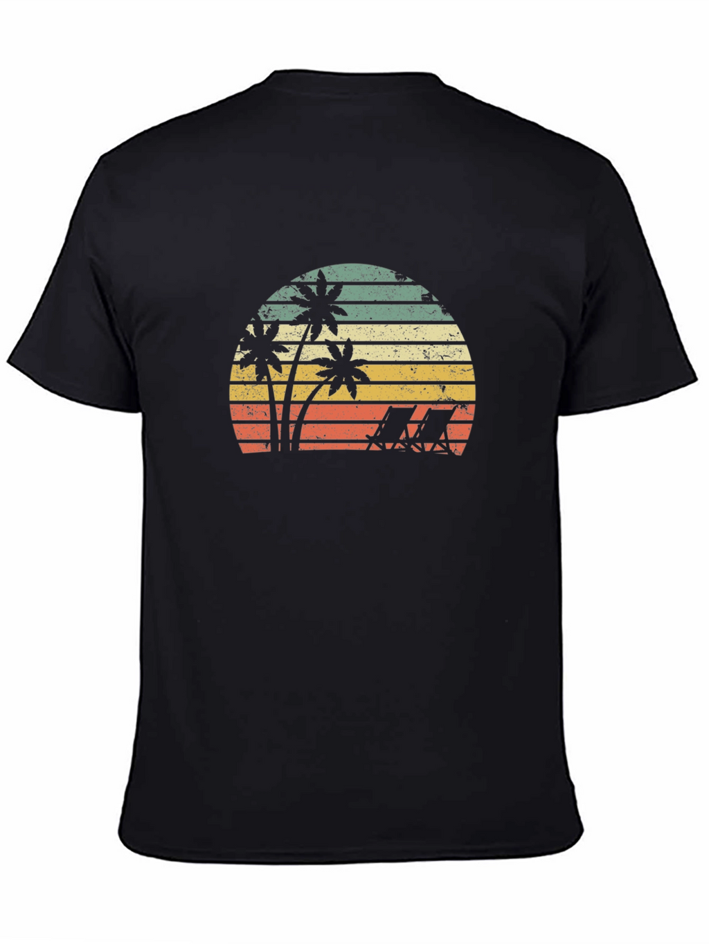 Retro Beach Sunset T-Shirt