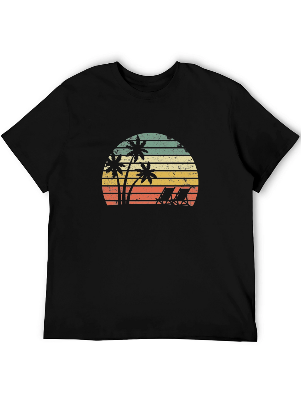 Retro Beach Sunset T-Shirt