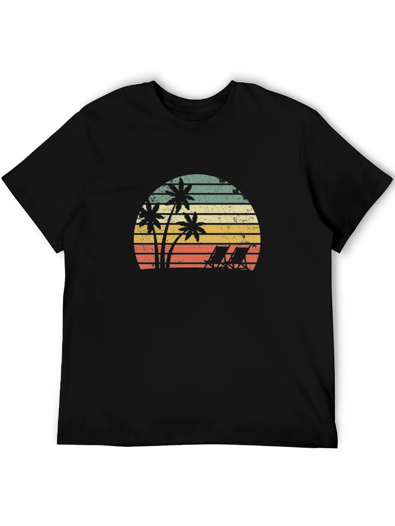 Retro Beach Sunset T-Shirt