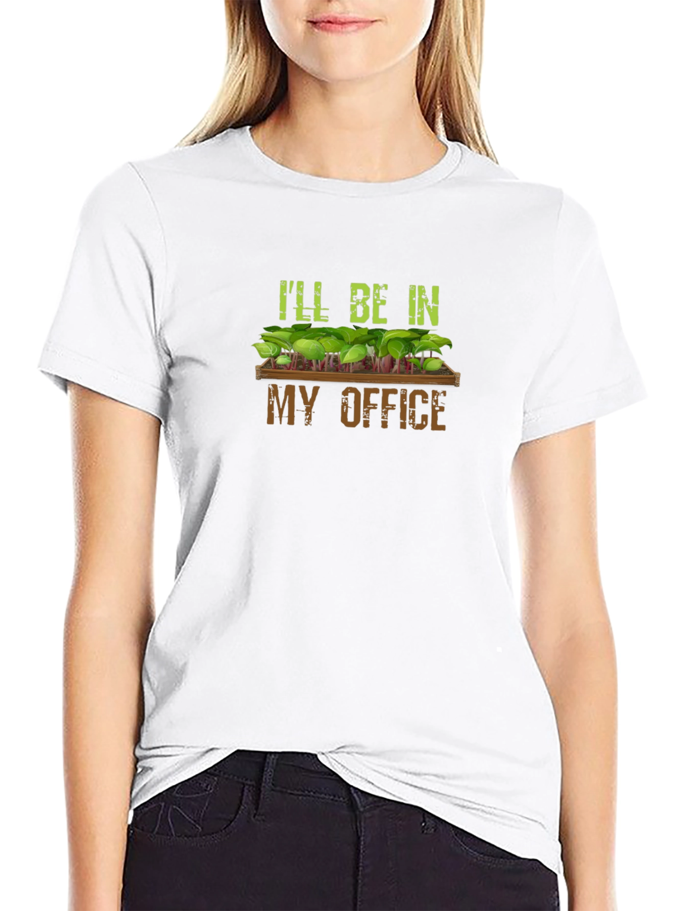 Gardeners Humor T-Shirt - Ill Be In My Office