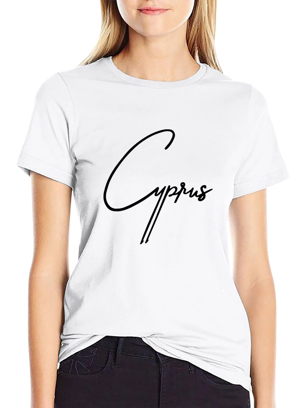 Cyprus Black T-Shirt - Stylish Casual Wear