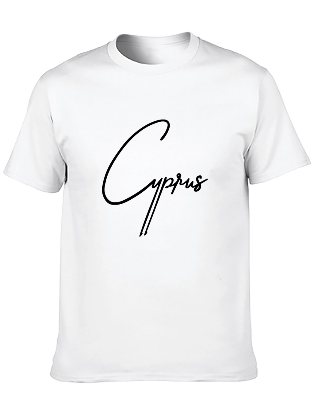 Cyprus Black T-Shirt - Stylish Casual Wear