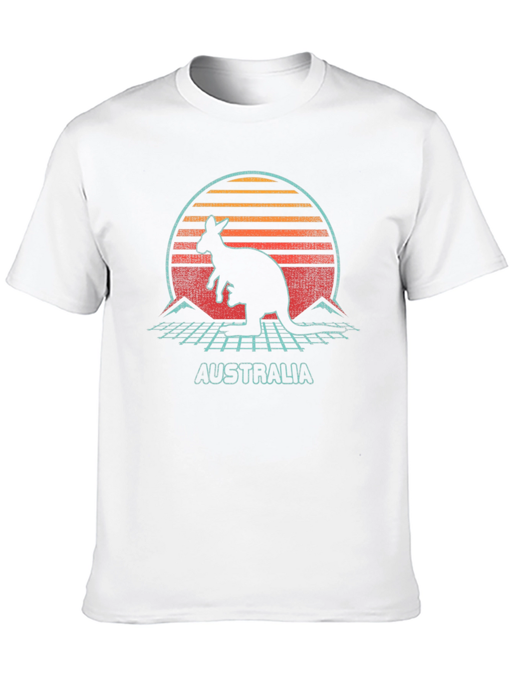 Retro Australia Kangaroo T-Shirt