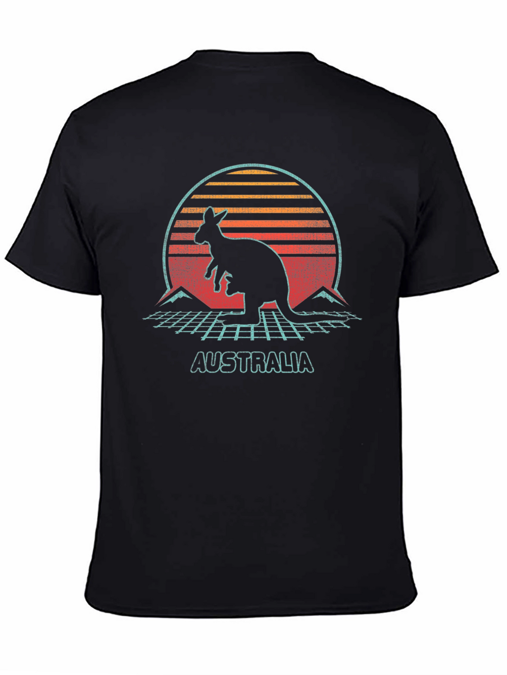 Retro Australia Kangaroo T-Shirt