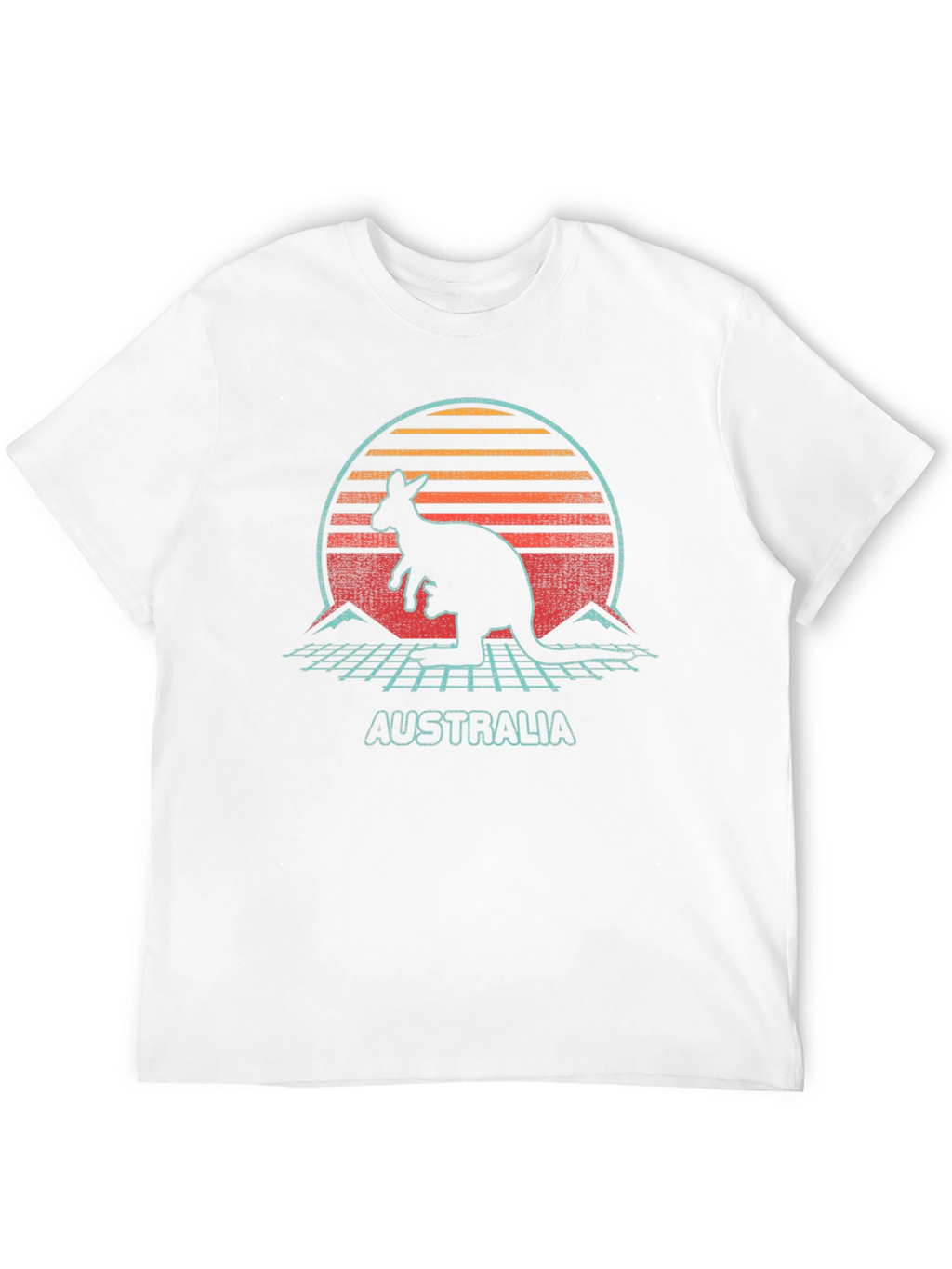 Retro Australia Kangaroo T-Shirt