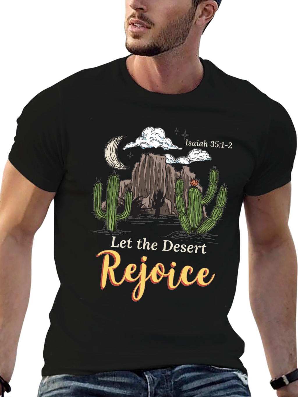 Desert Rejoice T-Shirt Isaiah 35:1-2 Graphic Tee