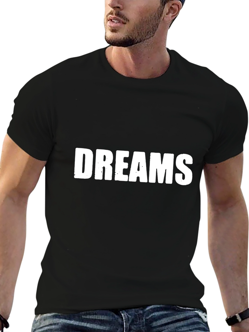 Dreams Black Graphic Tee