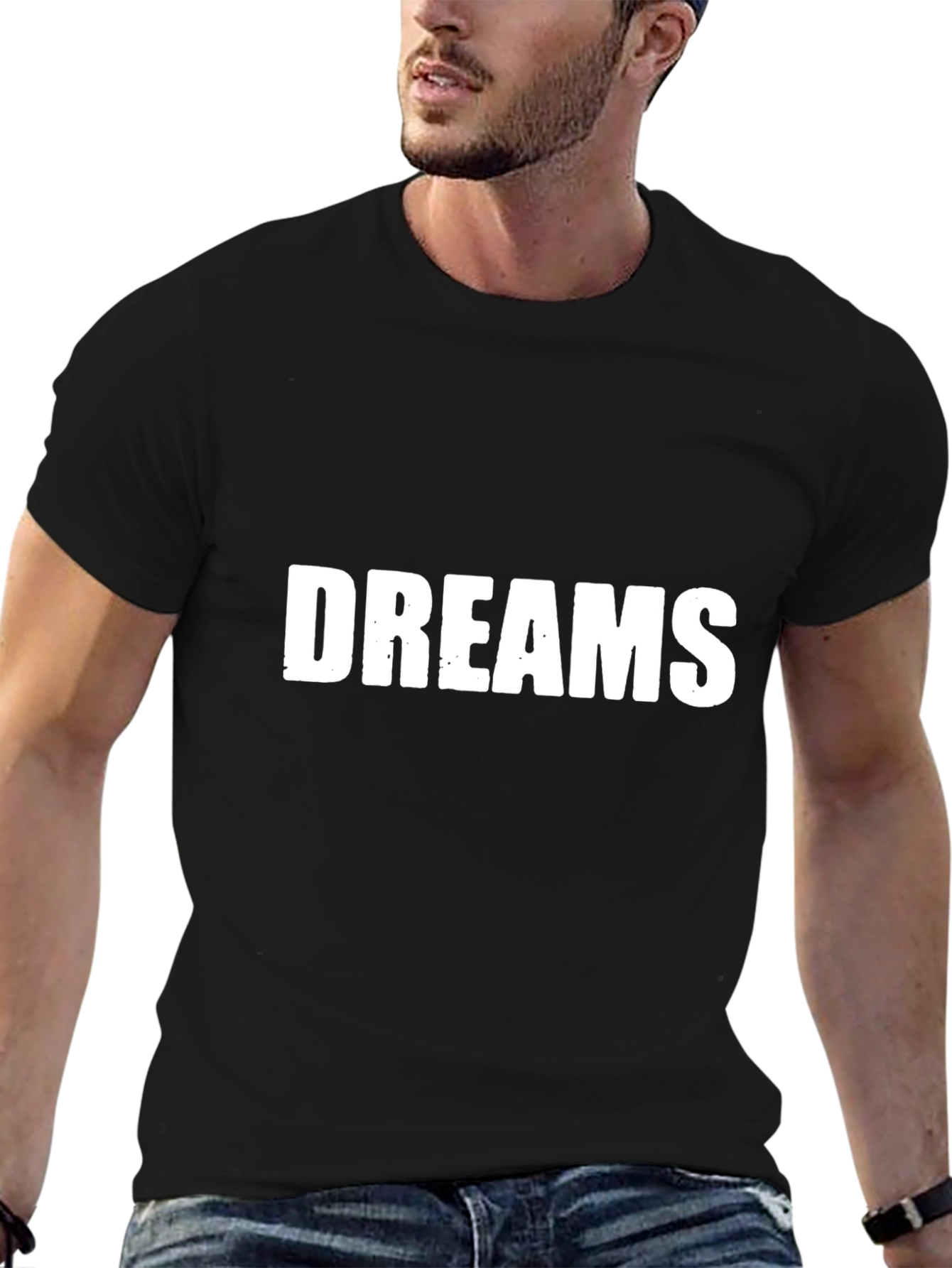 Dreams Black Graphic Tee