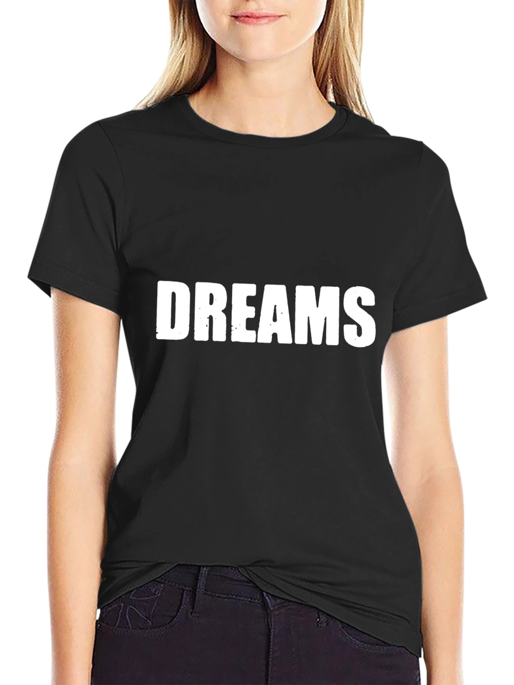 Dreams Black Graphic Tee