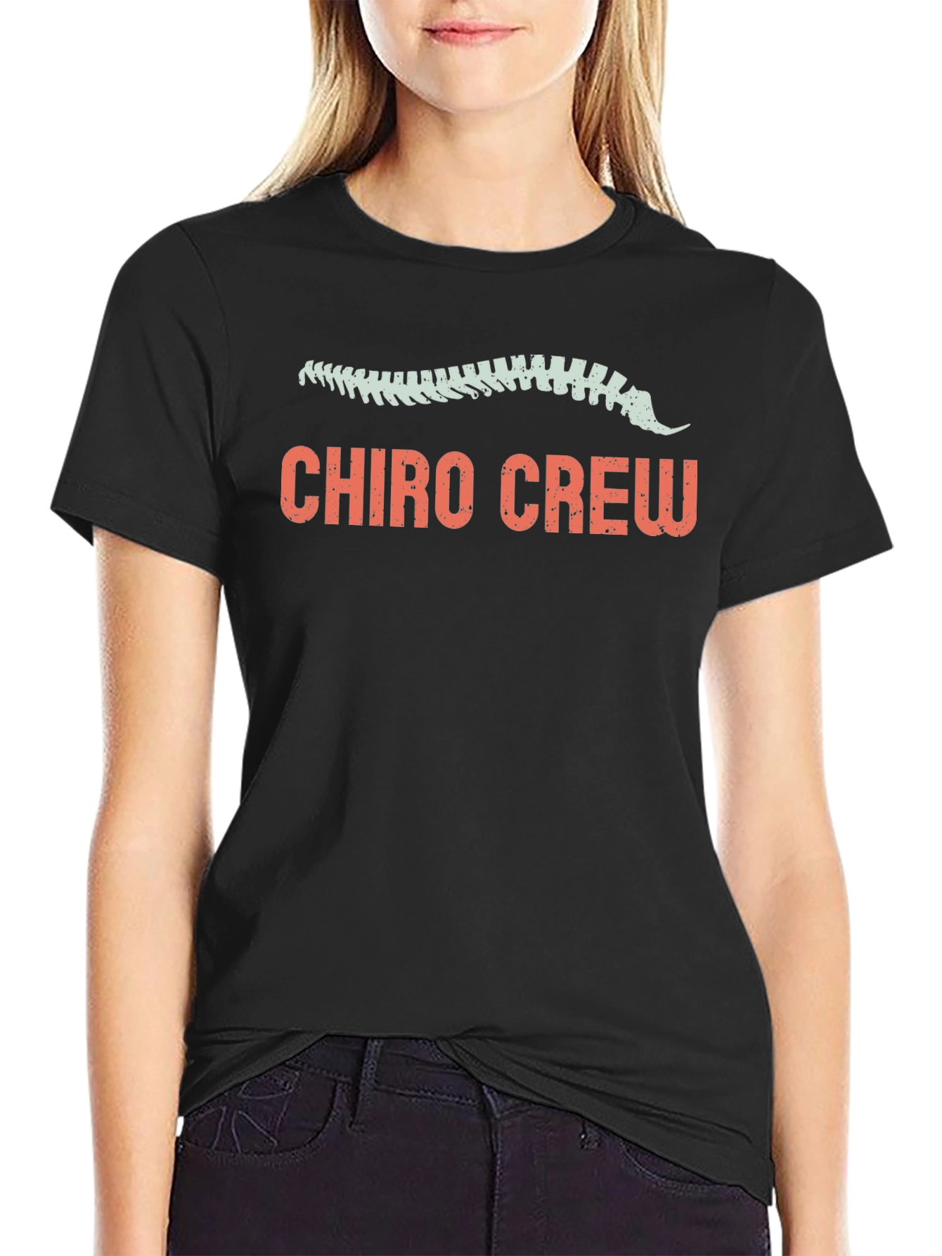 Chiro Crew T-Shirt - Chiropractic Spine Tee
