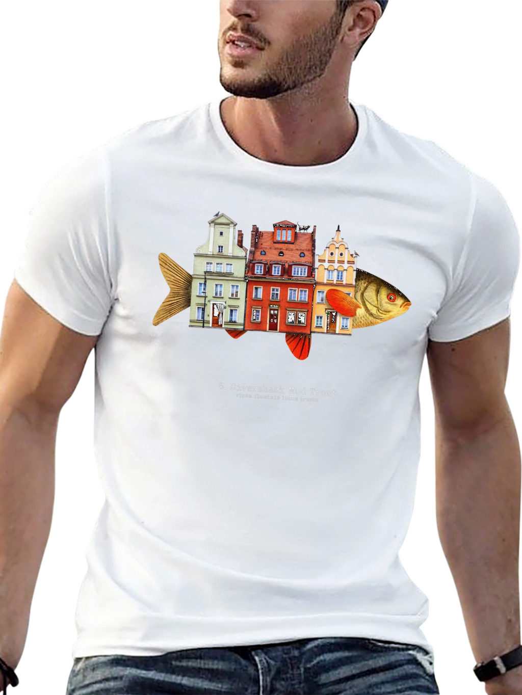 Rivershack Mud Trout Graphic T-Shirt